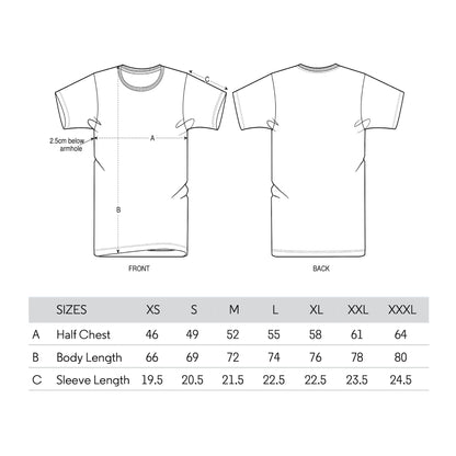 Black Sketch Tiger Graphic T-Shirt