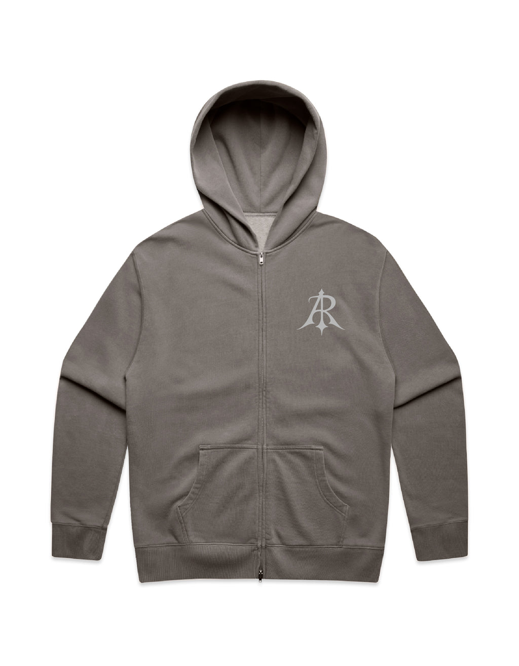 Crest Faded Relax Zip Hoodie