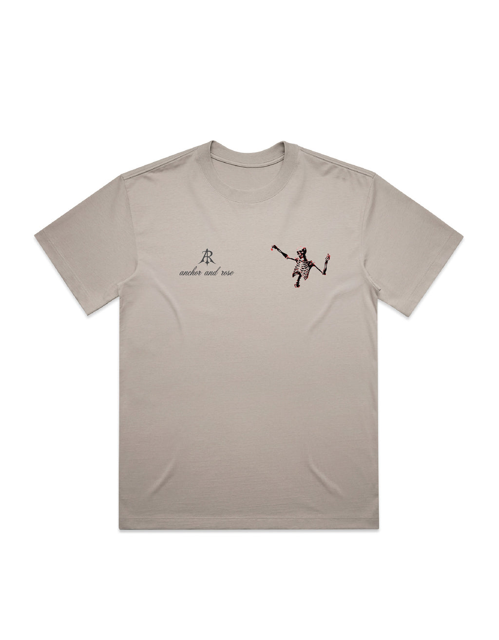 Dancing Skeleton Box T-Shirt
