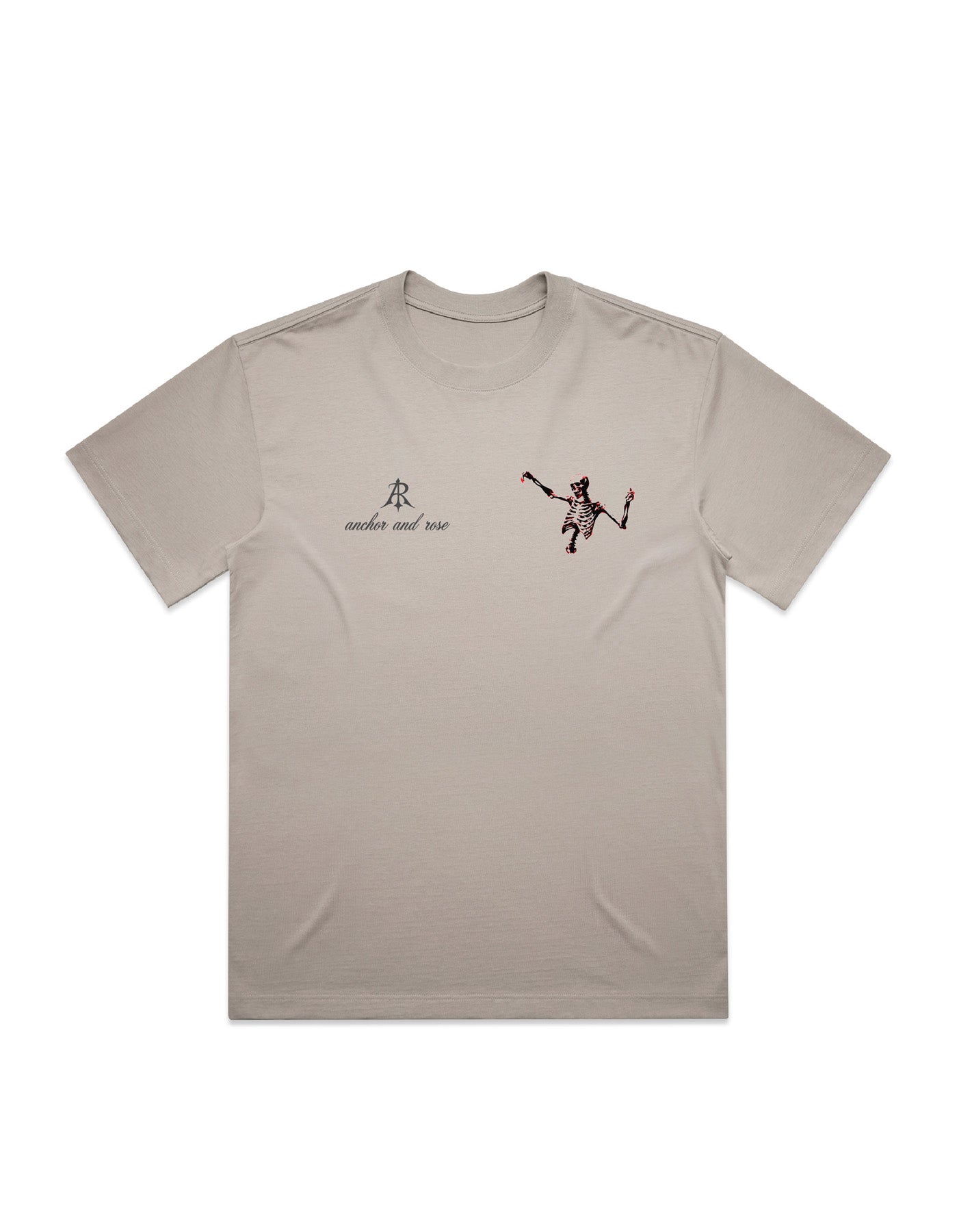 Dancing Skeleton Box T-Shirt