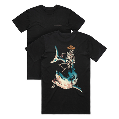 Black Chill Rider Graphic T-Shirt