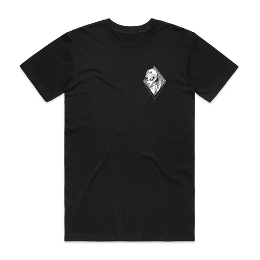 Black Alien Graphic T-Shirt