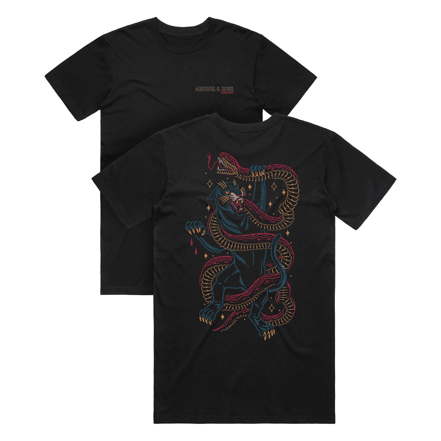 Black Hunter Graphic T-Shirt
