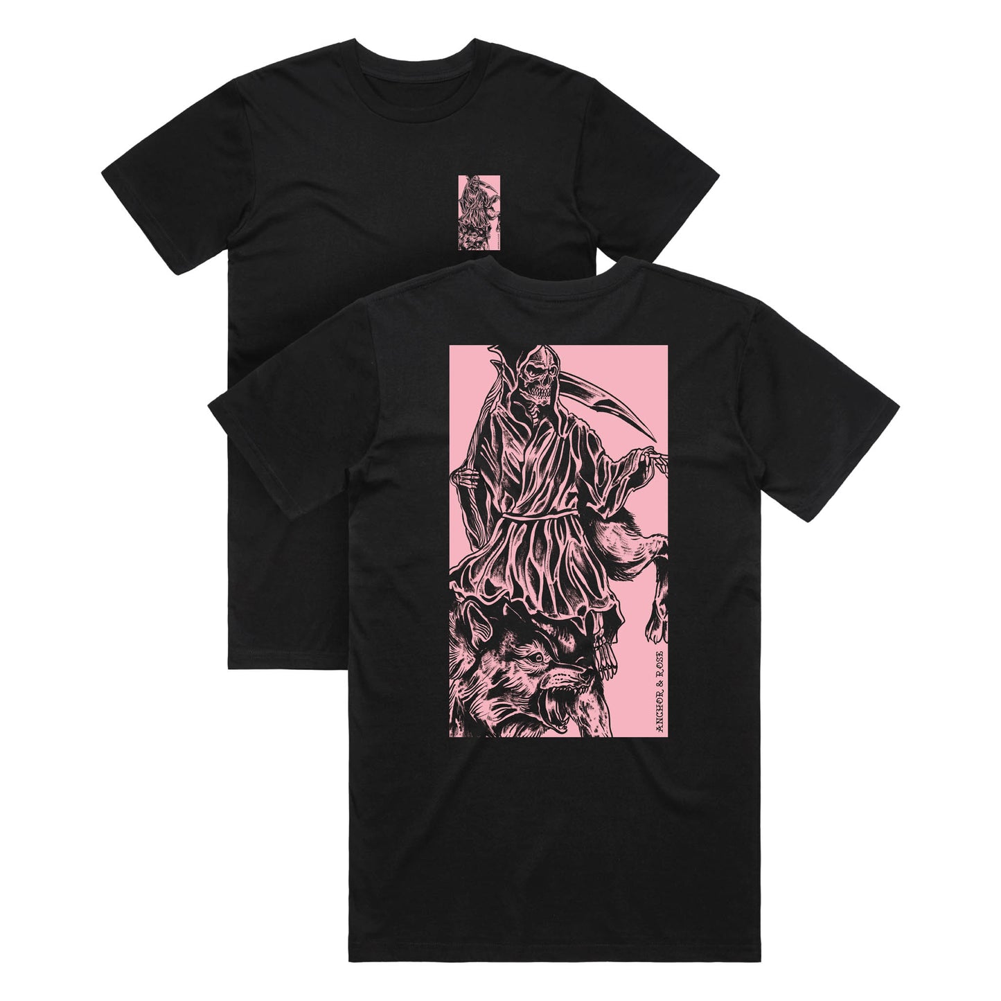 Black Reaper Graphic T-Shirt