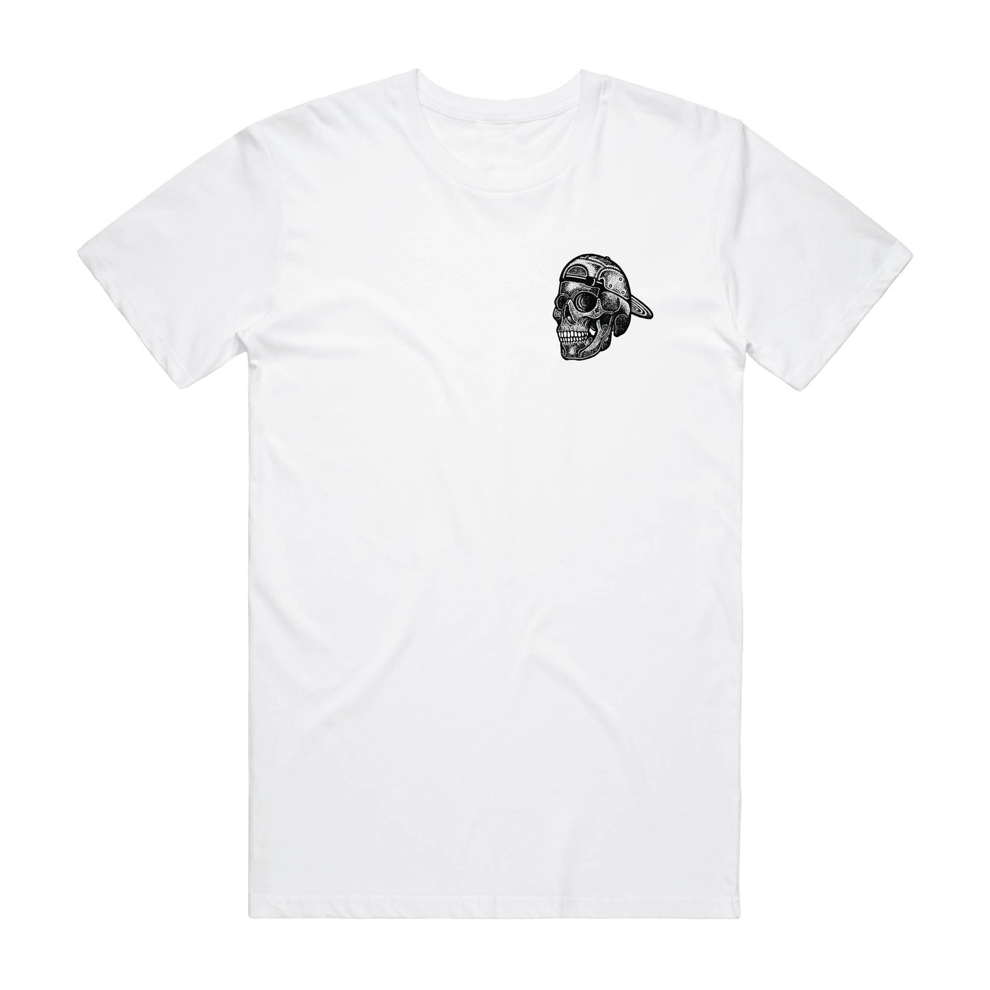 White Dead Cool Graphic T-Shirt