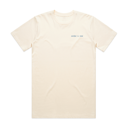 Heavyweight Ecru "Lunar Avenue" T-Shirt